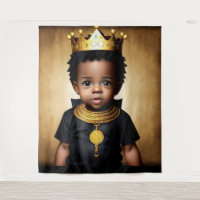 A Toddler King Tapestry