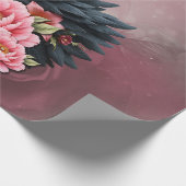 A touch of rose and swan's glow. cadeaupapier (Hoek)