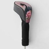 A touch of rose and swan's glow. golfheadcover (Schuin)