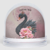 A touch of rose and swan's glow.  sneeuwbol (Voorkant)