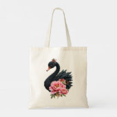 A touch of rose and swan's glow. tote bag (Achterkant)