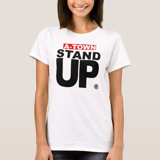 A-Town (vrouwen) T-shirt (Voorkant)