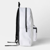 a travel backpack with a cute cat bedrukte rugzak (Links)