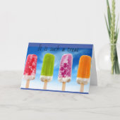 A **TREAT** HET DELEN VAN EEN GROTE DAG MET "U"KAA KAART (Voorkant)