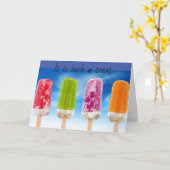 A **TREAT** MET "U" ALS ZISTER! KAART (Gele Bloem)