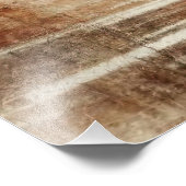 A Tree In The Mist Old Photo Graphic Design Foto Afdruk (Hoek)