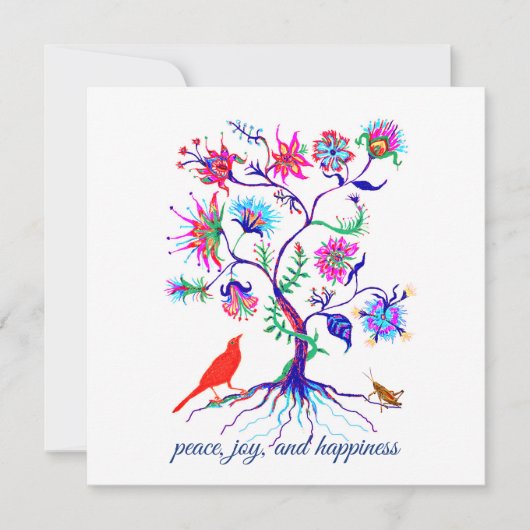 A tree of life kaart (Voorkant)