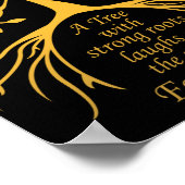 A tree with strong roots Foster Care Adoption Poster (Hoek)