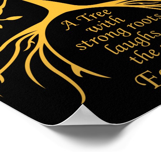 A tree with strong roots Foster Care Adoption Poster (Hoek)