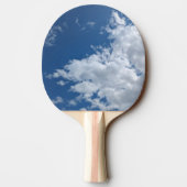 A triangle of clouds tafeltennisbatje (Achterkant)