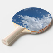A triangle of clouds tafeltennisbatje (Voorkant Gekanteld)