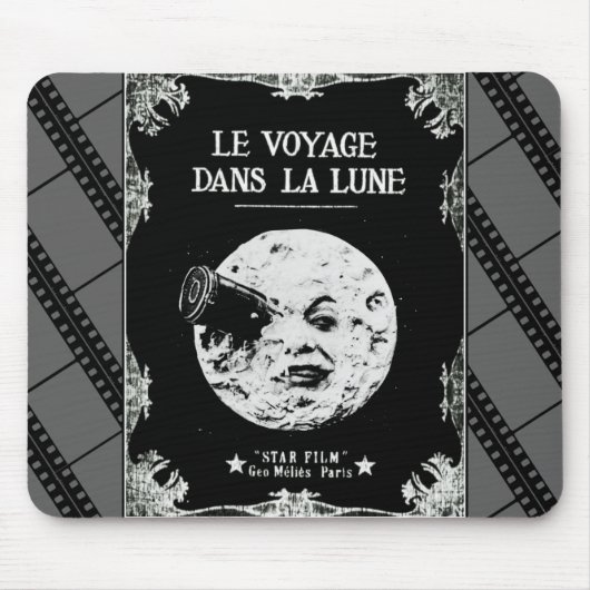 A Trip to the Moon* Filmstrip Mousepad Muismat (Voorkant)