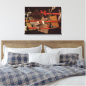 A Trompe L'Oeil of Objects Canvas Afdruk (Insitu (Slaapkamer))