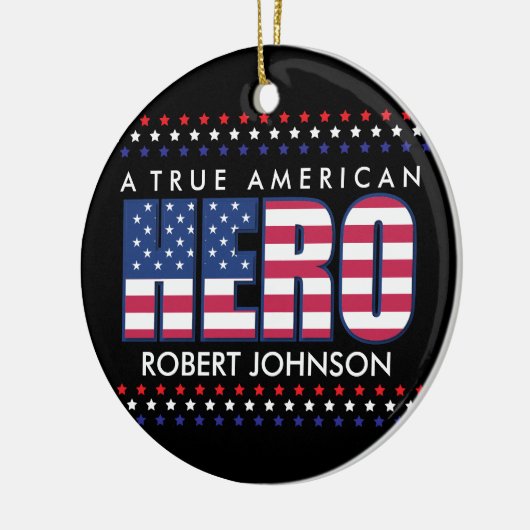 A True American Hero Keramisch Ornament (Links)
