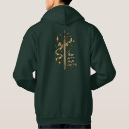 A True Hero Never Stops Growing Hoodie