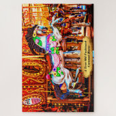 A True Old Fashioned Carousel Horse 1014 Pieces Legpuzzel (Verticaal)