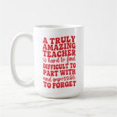 A Truly Amazing Teacher is Hard to Find Apple Koffiemok (Links)