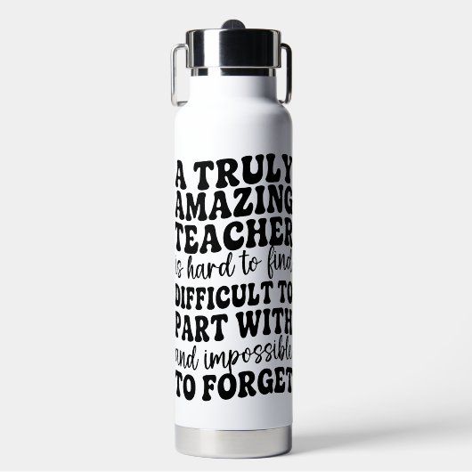 A Truly Amazing Teacher is Hard to Find Apple Waterfles (Voorkant)