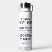 A truly great boss personalized mug waterfles (Achterkant)