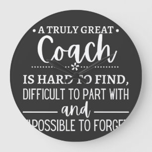 A Truly Great Coach is hard find Grote Klok