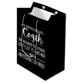 A Truly Great Coach is hard find Medium Cadeauzakje (Voorkant Gekanteld)