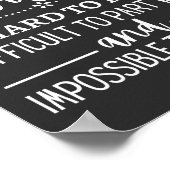 A Truly Great Coach is hard find Poster (Hoek)