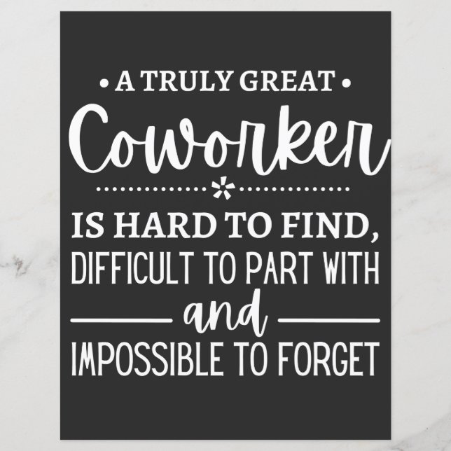 A Truly Great Coworker (Voorkant)