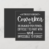A Truly Great Coworker Kaart (Voorkant / Achterkant)