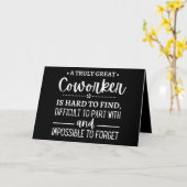 A Truly Great Coworker Kaart (Gele Bloem)