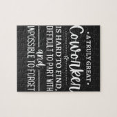 A Truly Great Coworker Legpuzzel (Horizontaal)