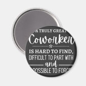 A Truly Great Coworker Magneet (Voorkant / Achterkant)