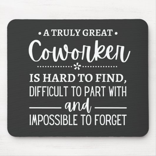 A Truly Great Coworker Muismat (Voorkant)