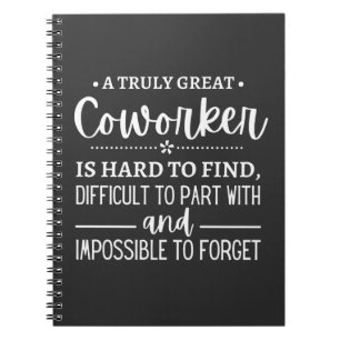 A Truly Great Coworker Notitieboek