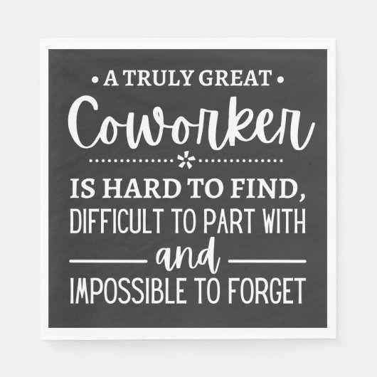 A Truly Great Coworker Servet (Voorkant)