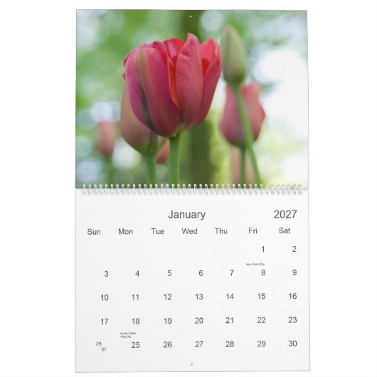 A Tulip Garden 2009 Agenda Kalender (Jan 2027)