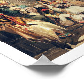 A Turkey Bazaar, 1854 (potlood & w/c op papier) Poster (Hoek)