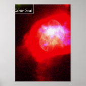 A Turtle-vormige Nebula, NGC 6210 Poster (Voorkant)