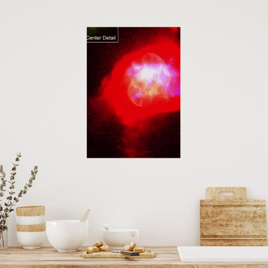 A Turtle-vormige Nebula, NGC 6210 Poster (Keuken)
