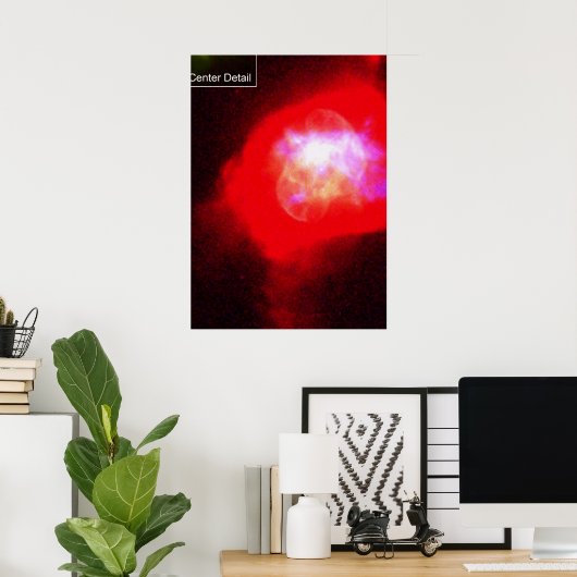 A Turtle-vormige Nebula, NGC 6210 Poster (Thuiskantoor)