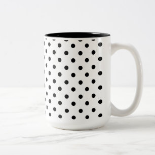 a tweekleurige koffiemok