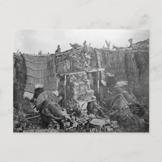 A Two Pistool Battery during the Crimean War, c.18 Briefkaart (Voorkant)