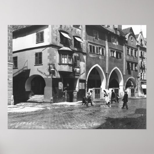 A uitzicht Lindau, c.1910 Poster (Voorkant)