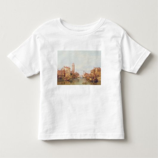 A Uitzicht Verona, 1848 (olie op doek) Kinder Shirts (Voorkant)