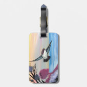 A Uitzicht vogels Bagagelabel (Achterkant verticaal)