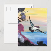 A Uitzicht vogels Briefkaart (Voorkant / Achterkant)
