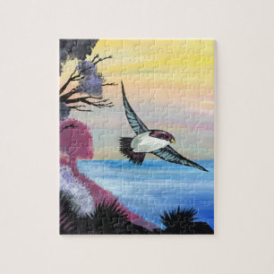 A Uitzicht vogels Legpuzzel