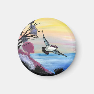 A Uitzicht vogels Magneet