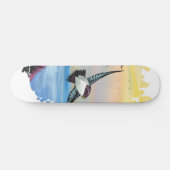 A Uitzicht vogels Persoonlijk Skateboard (Horizontaal)