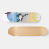 A Uitzicht vogels Persoonlijk Skateboard (Horizontaal)
