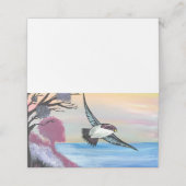 A Uitzicht vogels Plaatskaartje (Buitenkant ongevouwen)